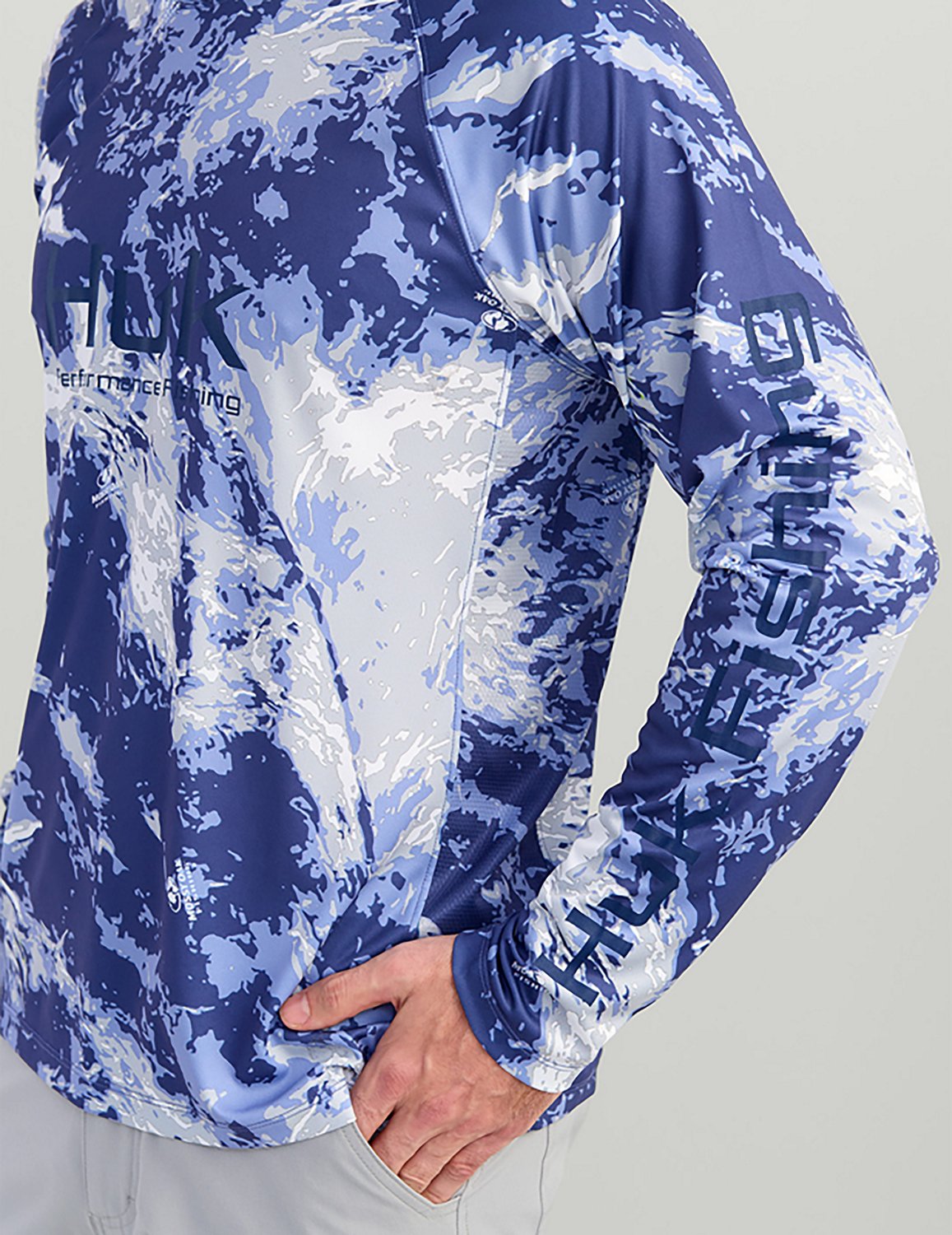 Huk Men's Mossy Oak Pursuit Hoodie - view number 4