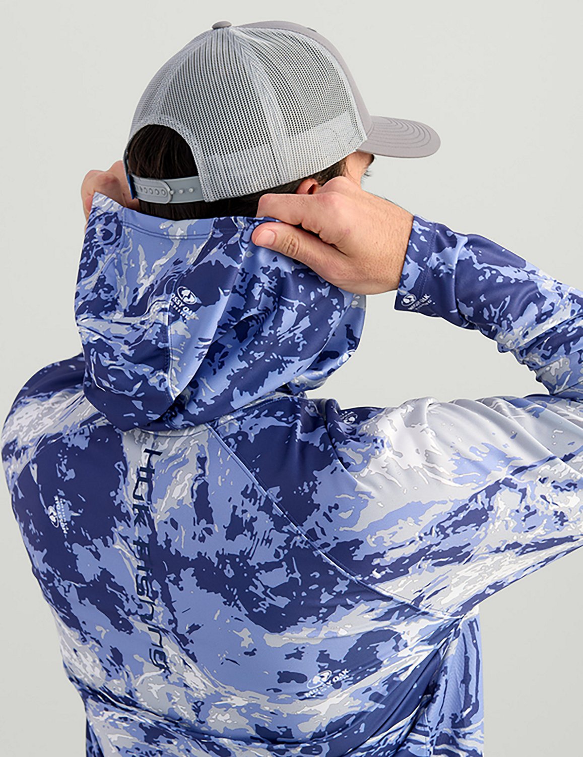 Huk Men's Mossy Oak Pursuit Hoodie - view number 5