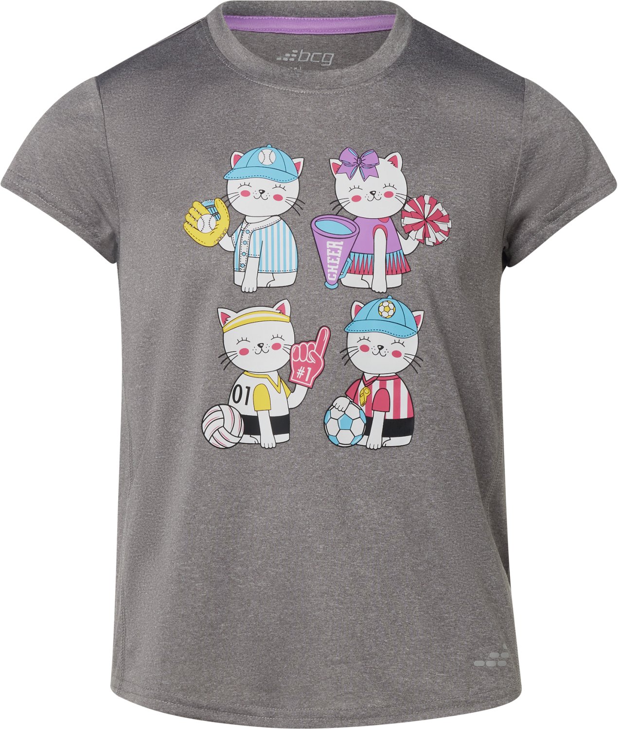 BCG Girls' Turbo GFX Short Sleeve T-shirt