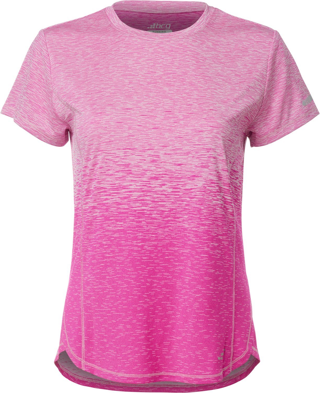 BCG Women's Ombre Crew Short Sleeve T-Shirt