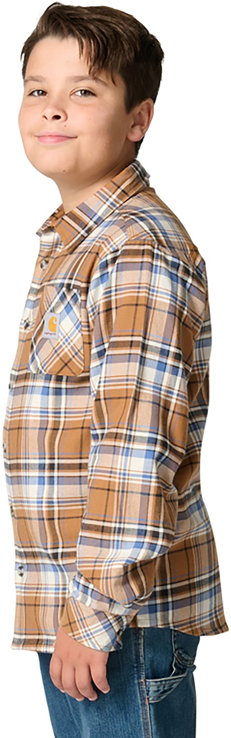 Carhartt Boys' Flannel Shirt - view number 3