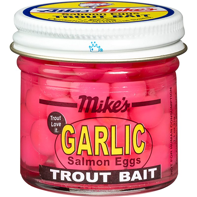 Atlas Mike's Garlic Salmon Eggs - Fluorescent Pink