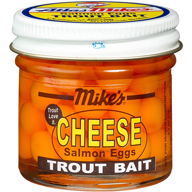 Atlas Mike's Brite Cheese Eggs Trout Bait, Yellow