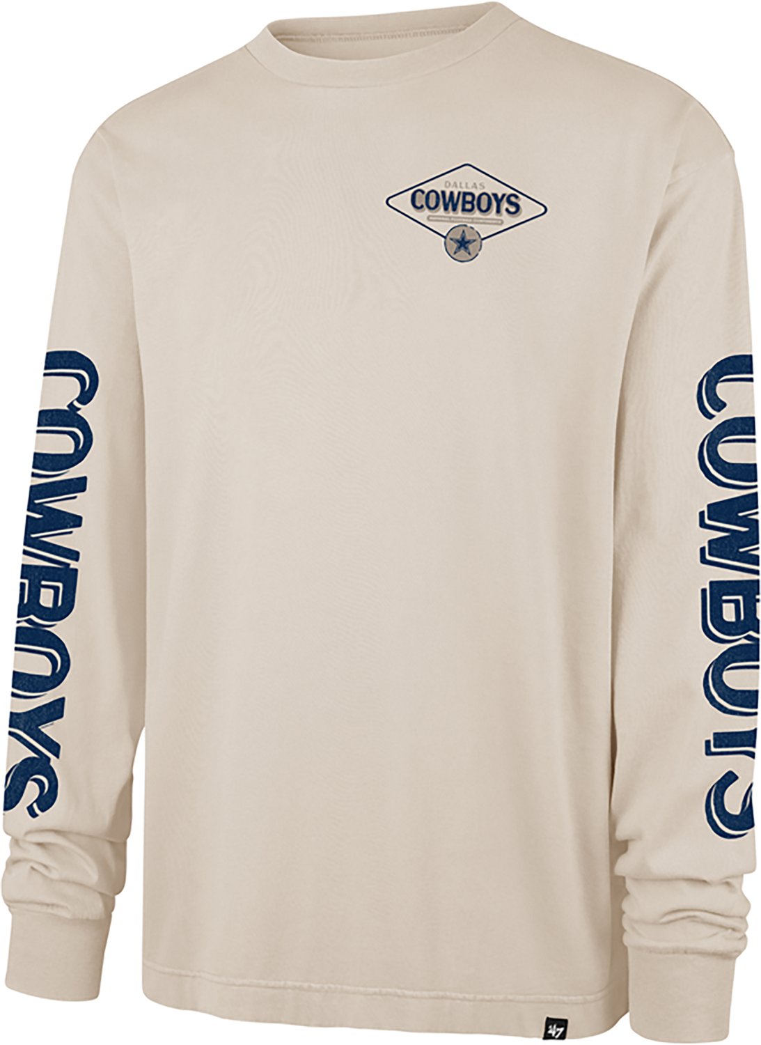 '47 Dallas Cowboys Carin Ravine Foundation Long Sleeve Graphic T-shirt