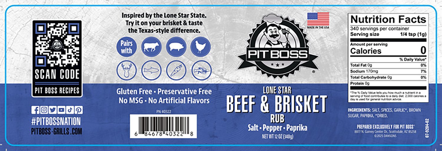Pit Boss Lonestar Beef Brisket Rub                                                                                               - view number 2