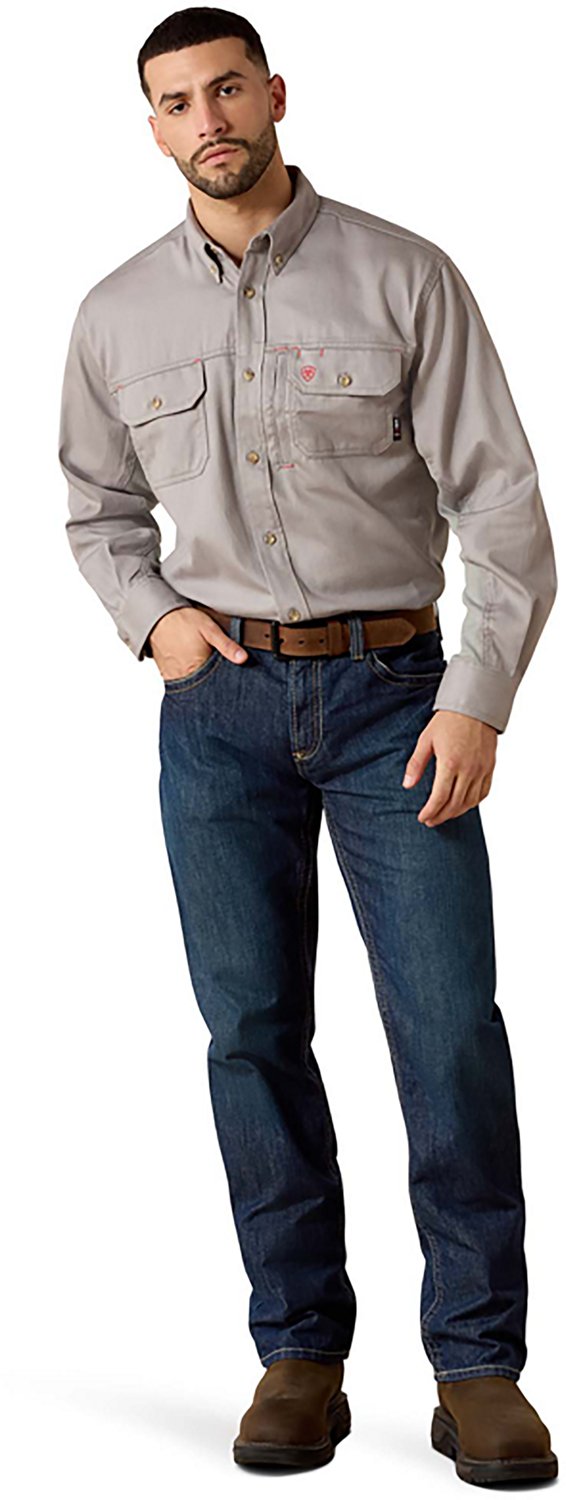 Ariat Men's Flame Resistant Solid Vent Shirt - view number 4