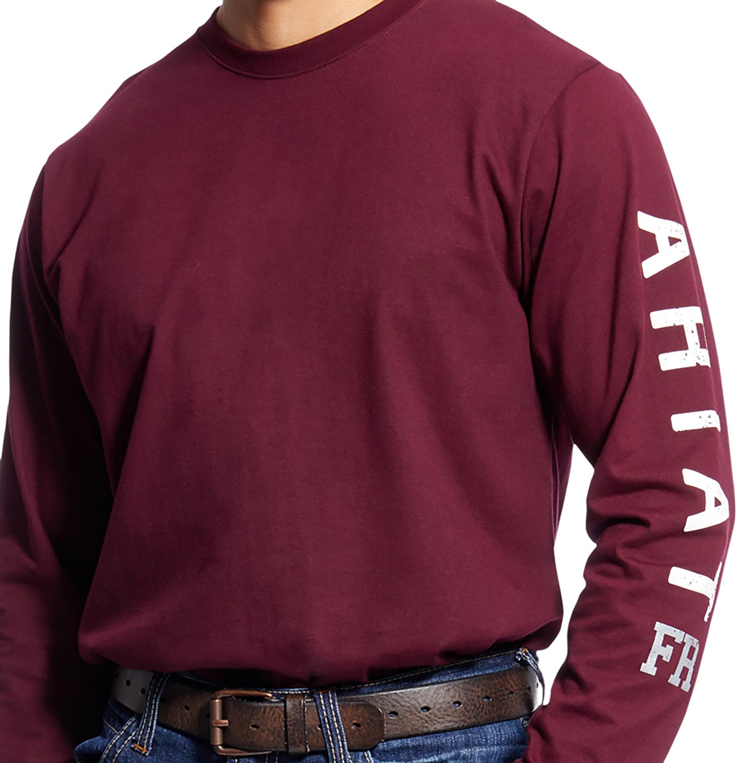 Ariat Men's Flame Resistant Roughneck Skull Logo Work T-shirt - view number 3