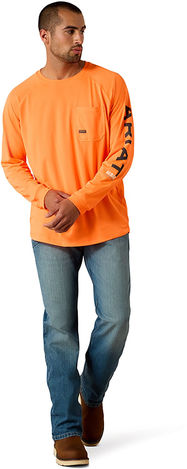 Ariat Men's Rebar HeatFighter Long Sleeve T-shirt - view number 3