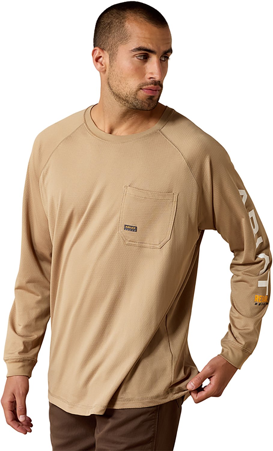 Ariat Men's Rebar HeatFighter Long Sleeve T-shirt - view number 4