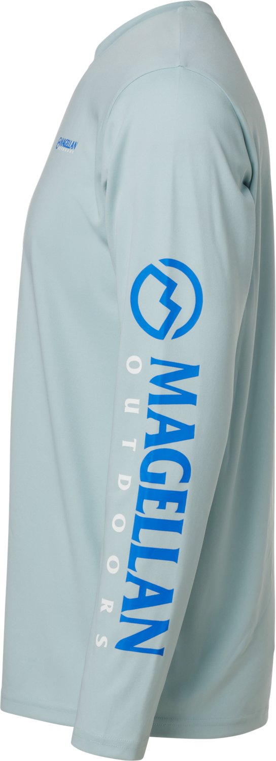 Magellan Outdoors Men's Casting Crew Core Graphic Long Sleeve T-shirt                                                            - view number 3