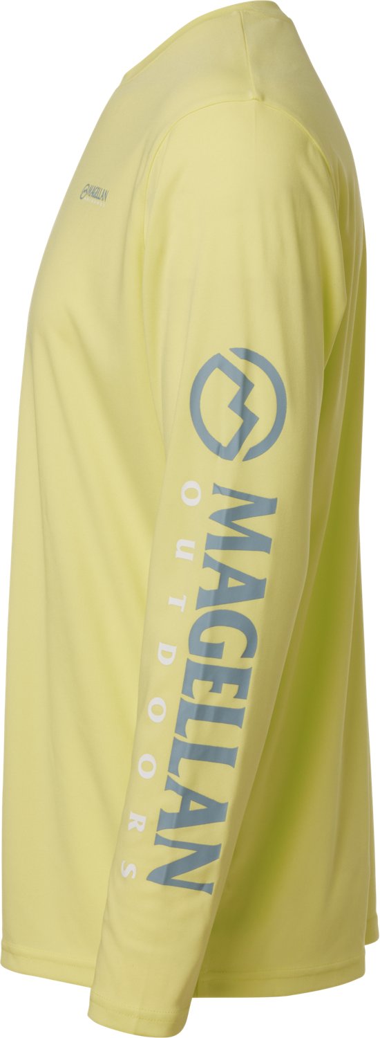 Magellan Outdoors Men's Casting Crew Core Graphic Long Sleeve T-shirt                                                            - view number 4