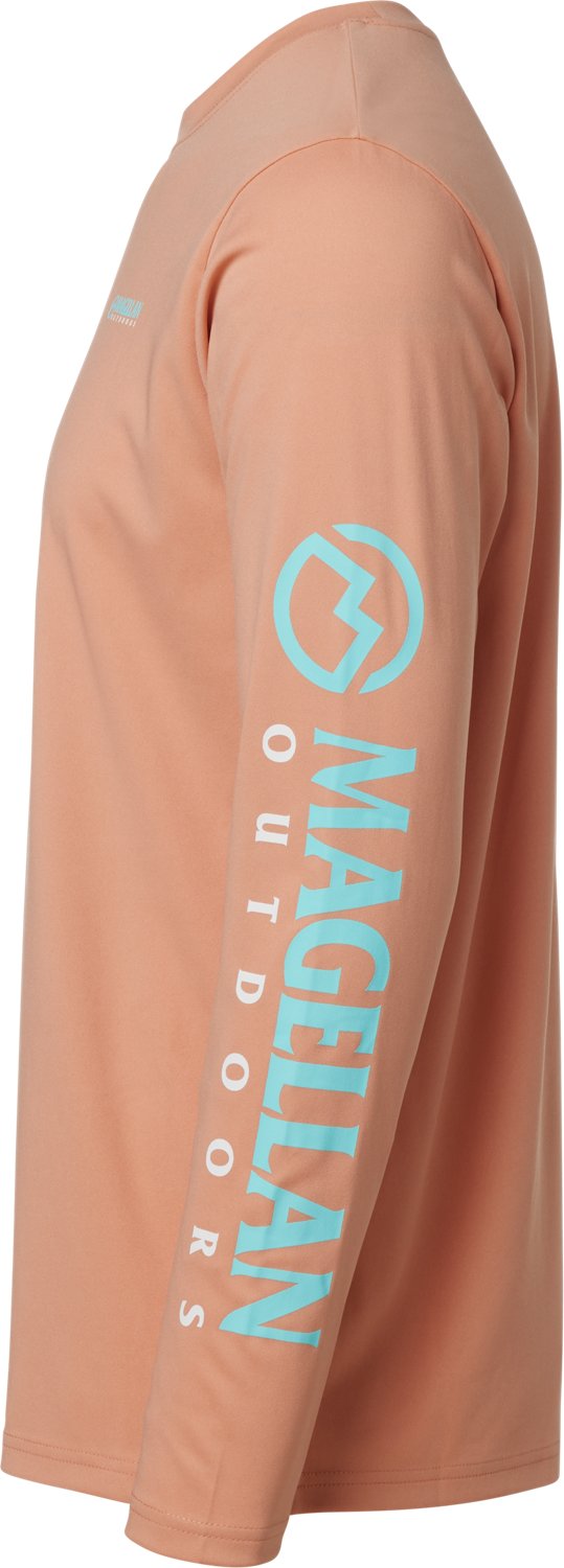 Magellan Outdoors Men's Casting Crew Core Graphic Long Sleeve T-shirt                                                            - view number 3