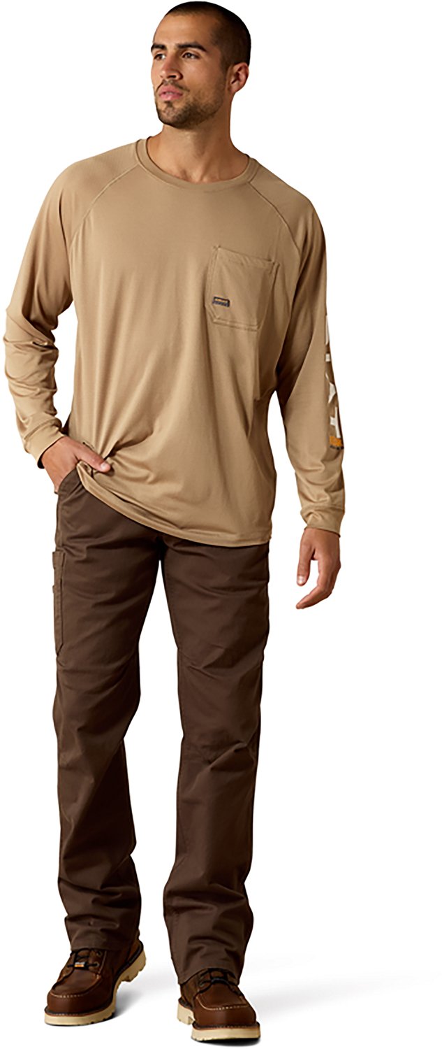 Ariat Men's Rebar HeatFighter Long Sleeve T-shirt - view number 5