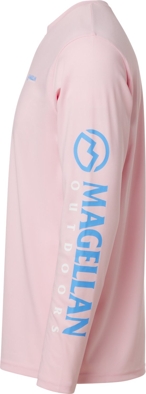 Magellan Outdoors Men's Casting Crew Core Graphic Long Sleeve T-shirt                                                            - view number 3