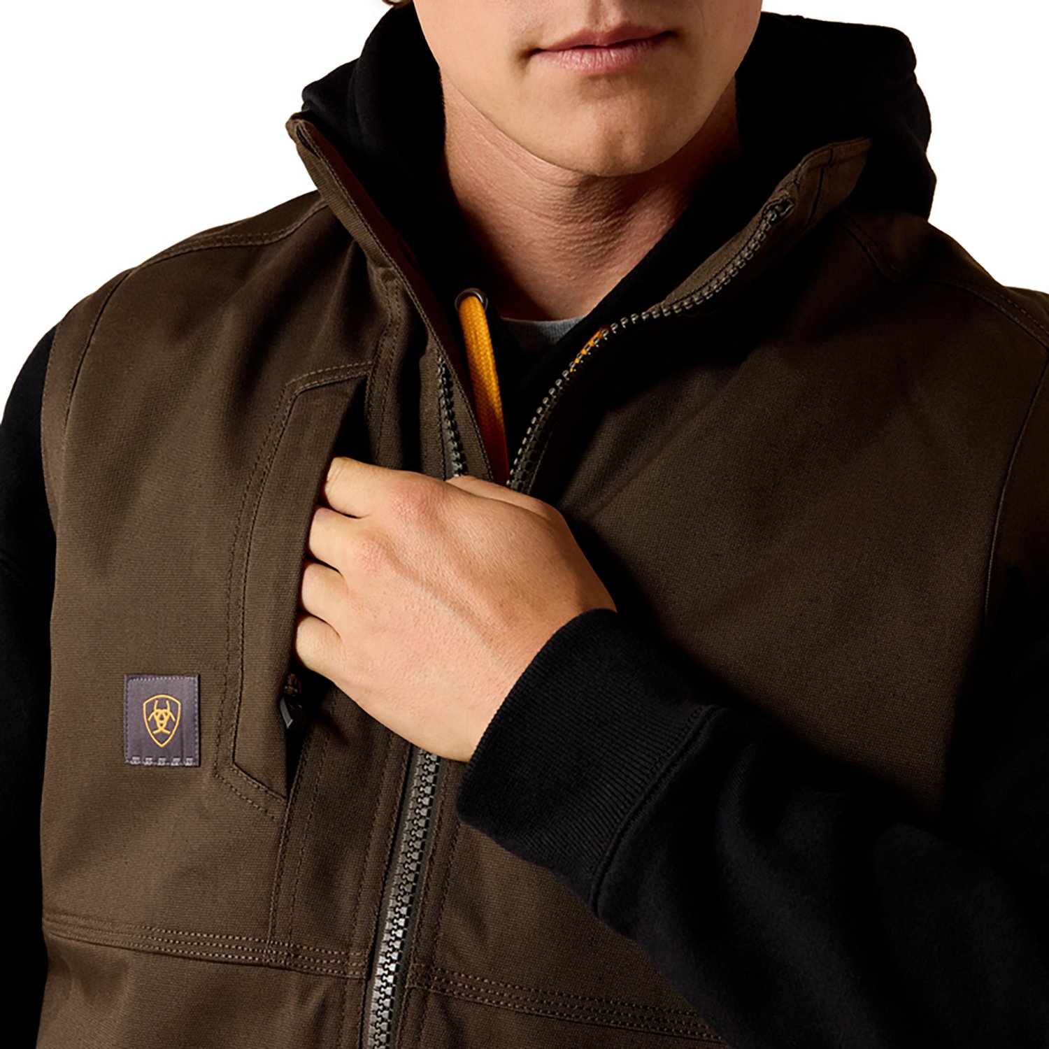 Ariat Men's Rebar DuraCanvas Vest - view number 3