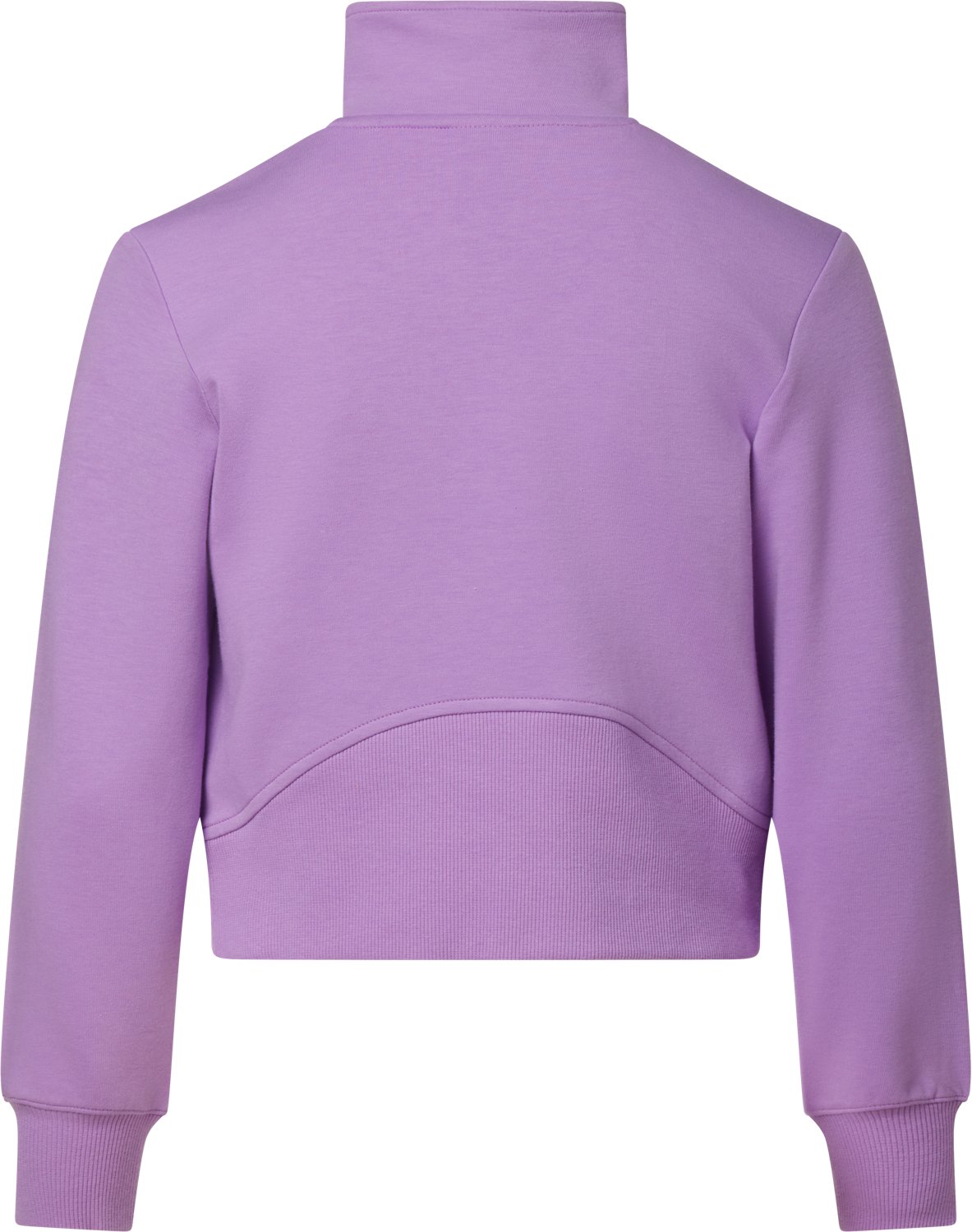 BCG Girls' Double Knit 1/4-Zip Long Sleeve Top - view number 4