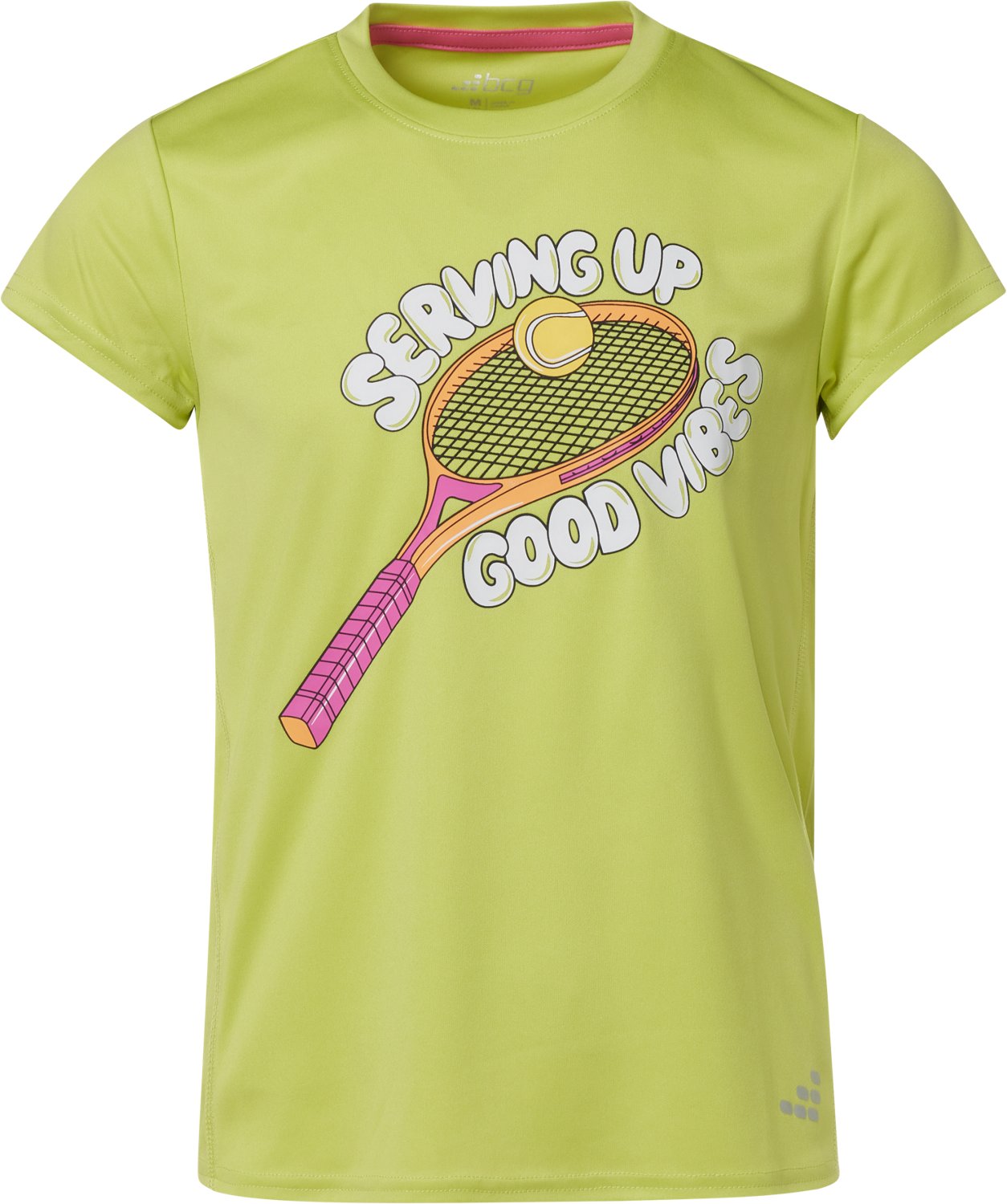 BCG Girls' Training Turbo Tennis Vibes Tee