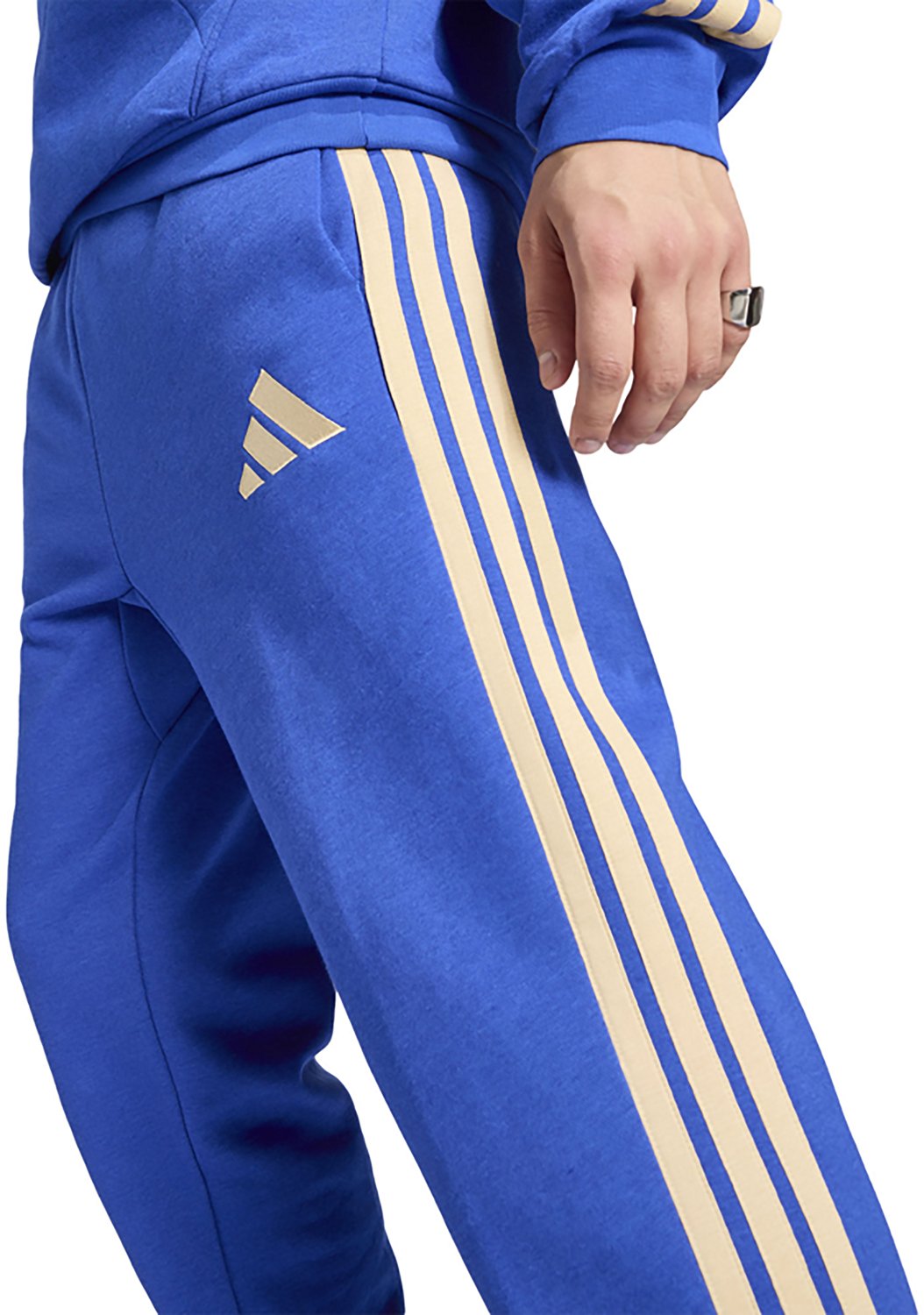 adidas Men's Italy 2026  World Cup DNA Fleece Pants - view number 4