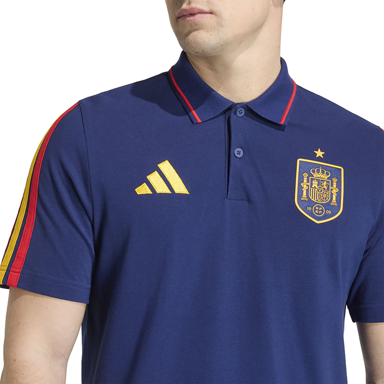adidas Men's Spain World Cup 2026 DNA Polo Shirt - view number 3