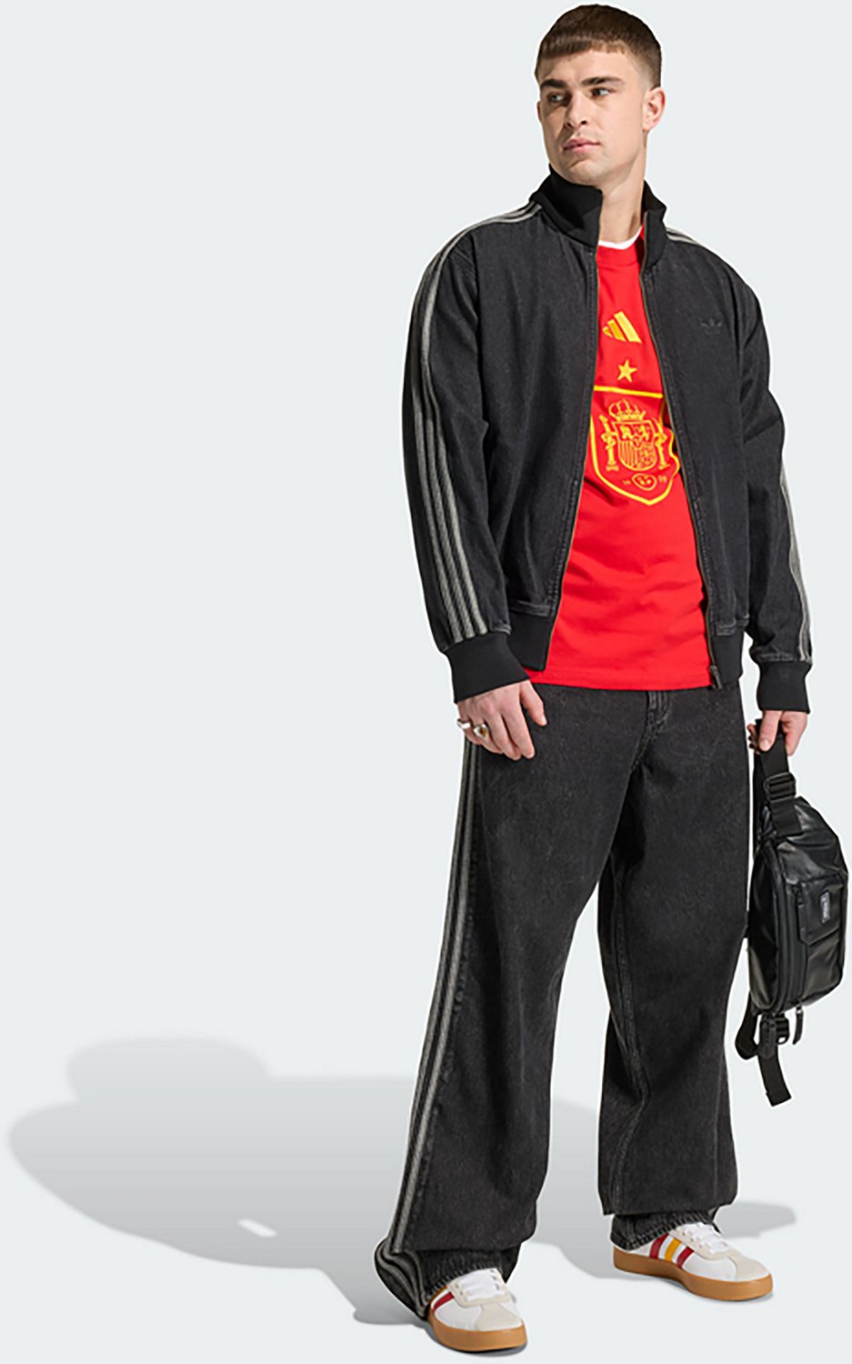 adidas Men's Spain World Cup 2026 Alphaskin Graphic T-Shirt - view number 3