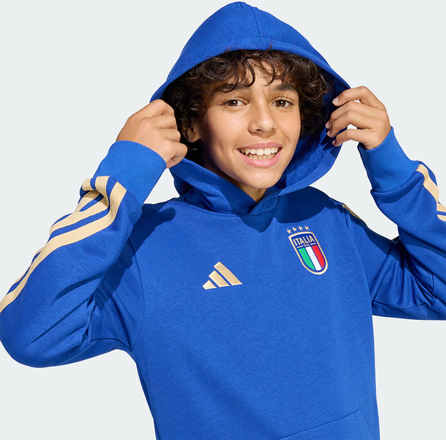 adidas Youth Italy World Cup 2026 DNA Pullover Hoodie - view number 4