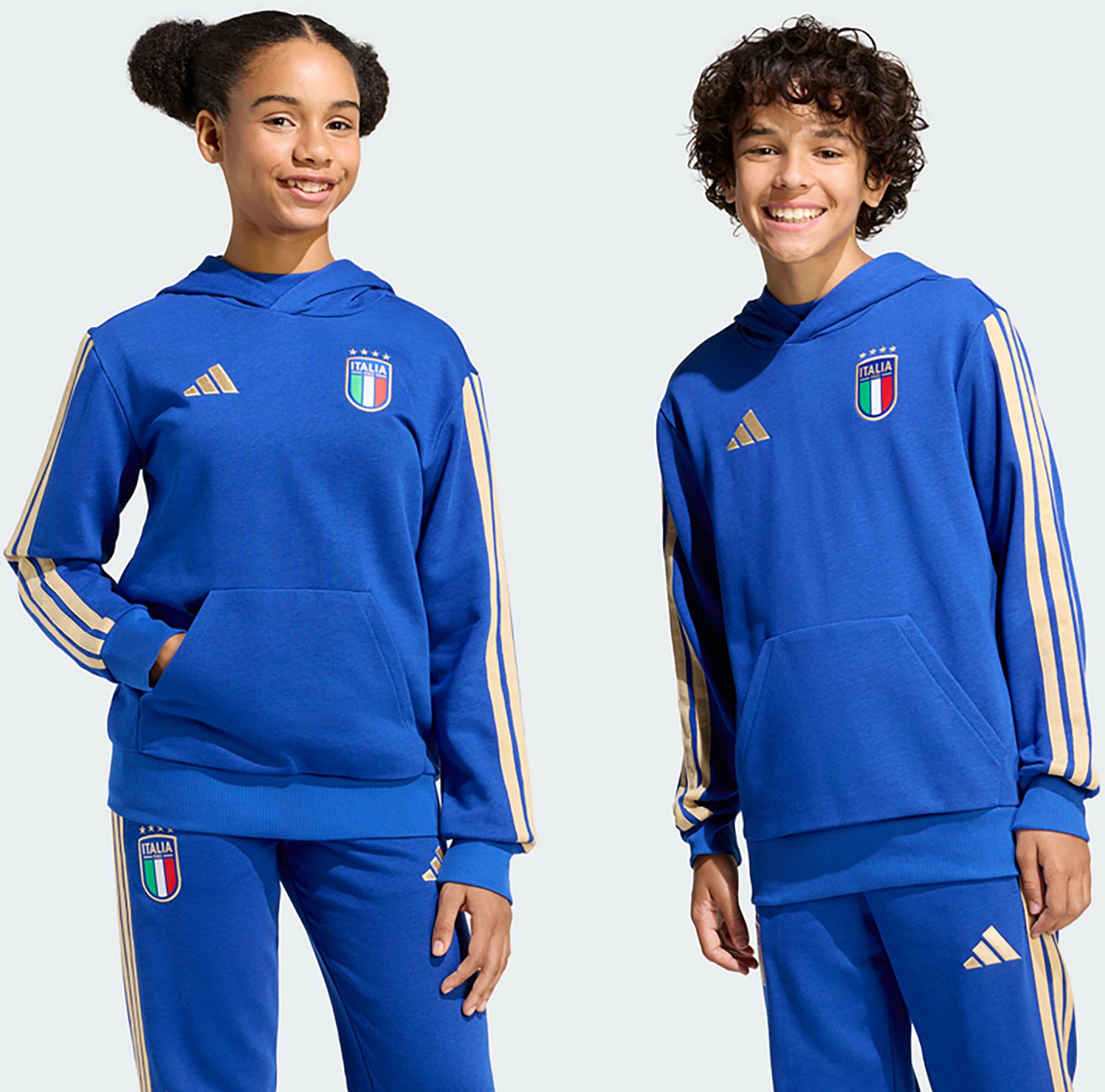 adidas Youth Italy World Cup 2026 DNA Pullover Hoodie - view number 5