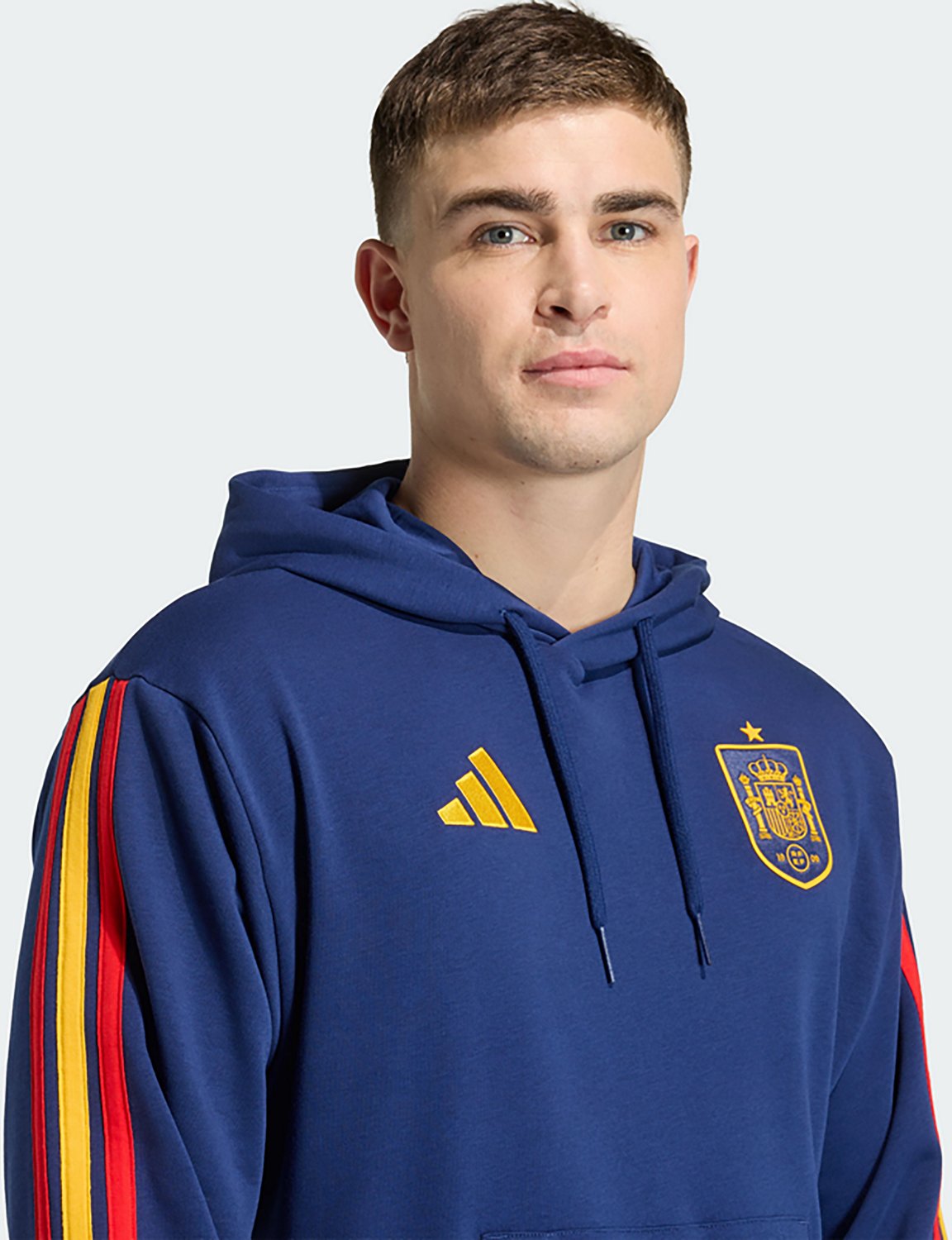 adidas Men's Spain World Cup 2026 Alphaskin Pullover Hoodie - view number 4