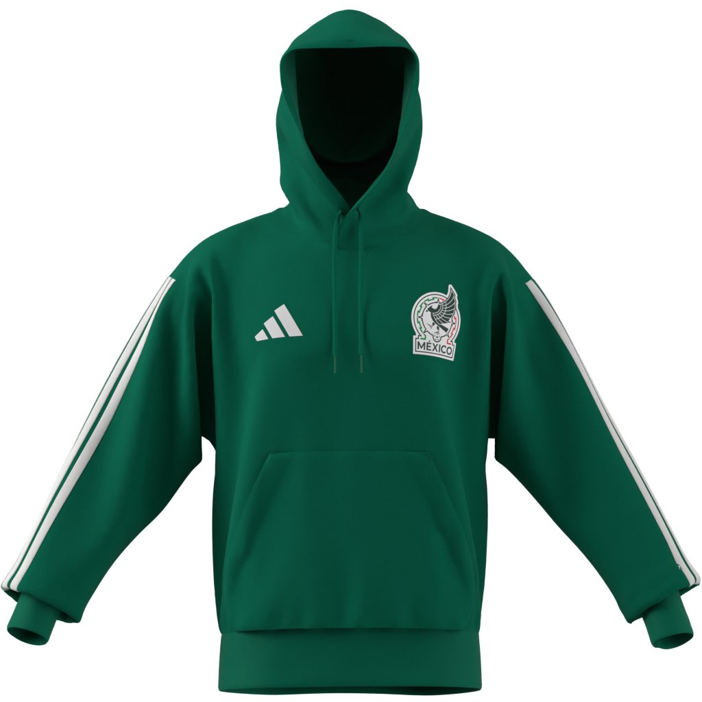 adidas Men's 2026 World Cup Mexico DNA Fleece Hoodie - view number 2