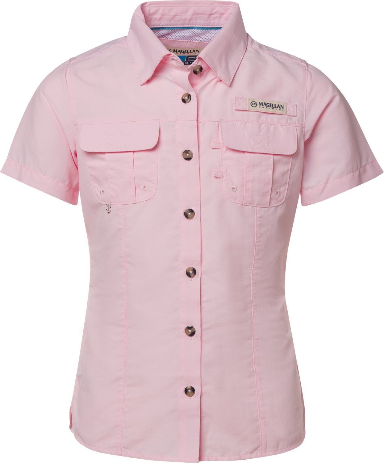 Magellan Girls' Laguna Madre Short Sleeve Fishing Shirt