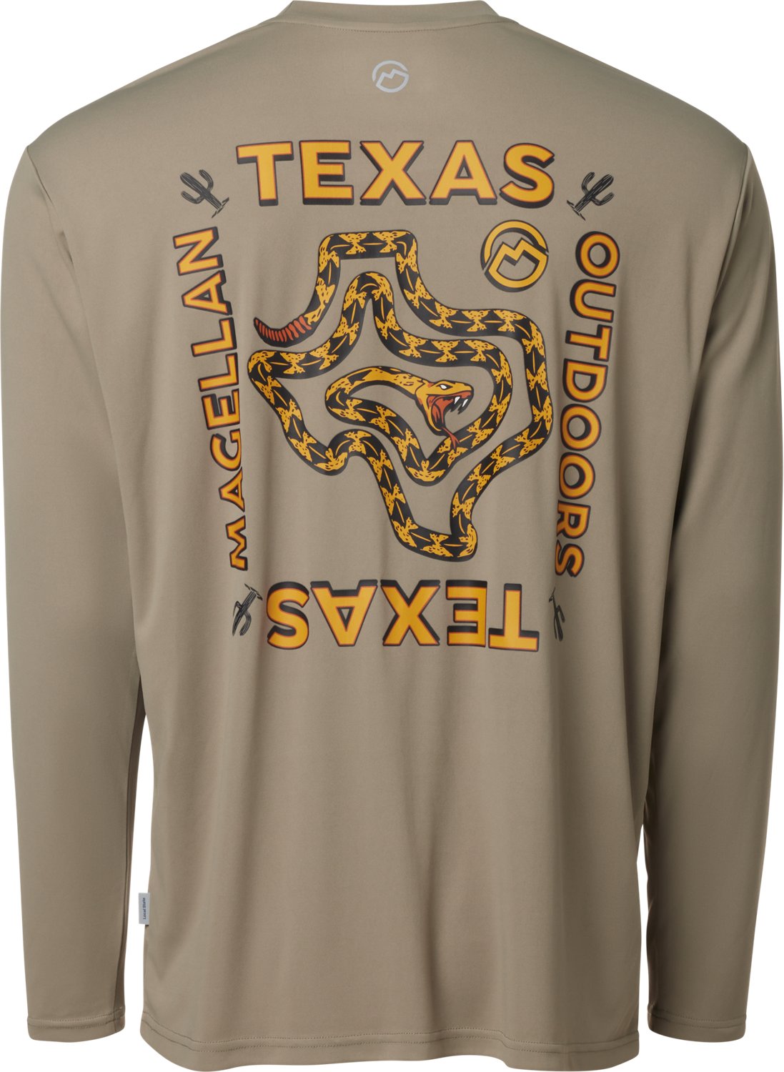 Magellan Outdoors Men's Local State Texas Graphic Crew Long Sleeve T-shirt - view number 3