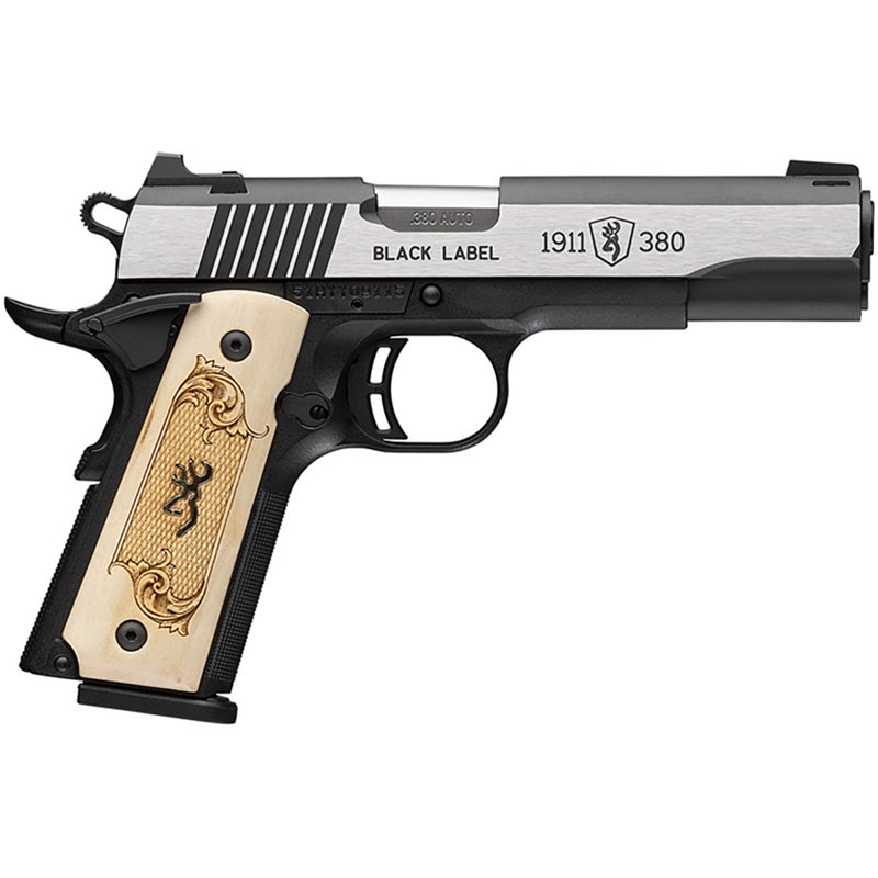 Browning Black Label Medallion Maple 1911-380 Full-Size Semi-Auto Pistol