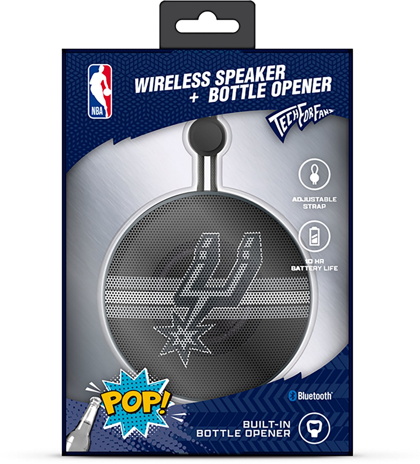 Prime Brands Group San Antonio Spurs POP! Bottle Opener Speaker  - view number 2