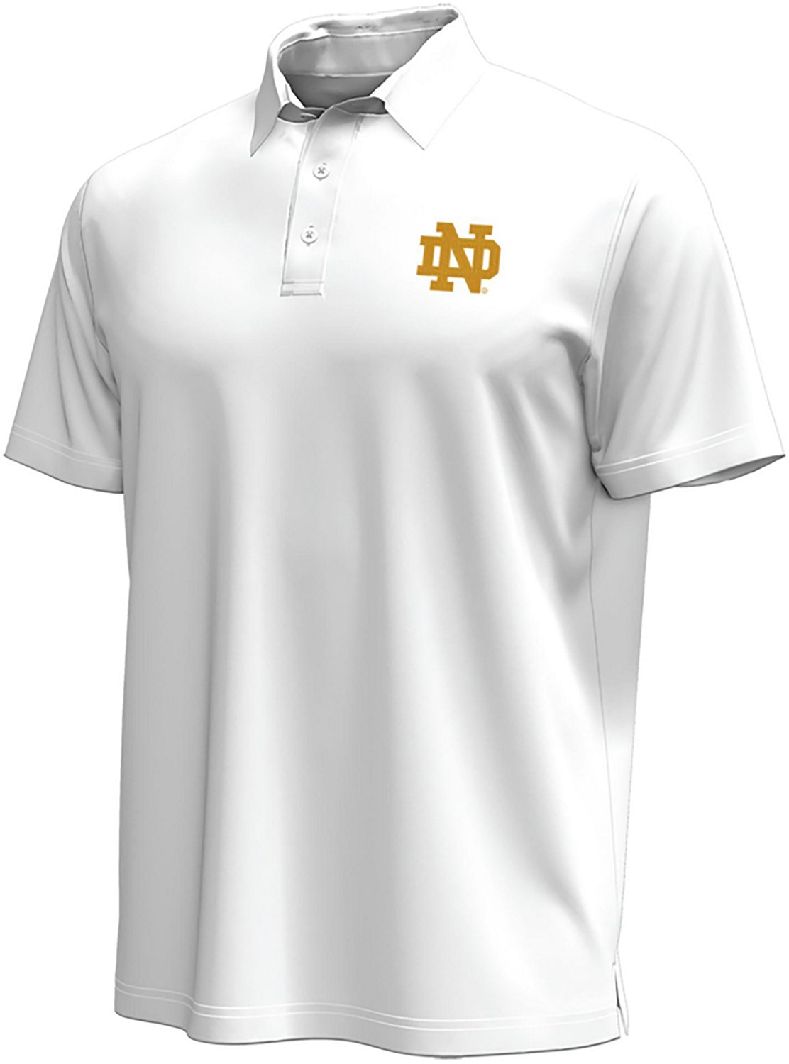 Under Armour Men's University of Notre Dame Primary Logo Icon Polo Shirt