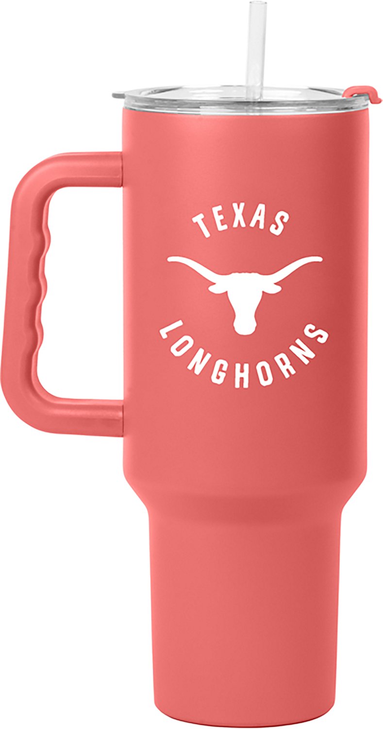 Logo Brands University of Texas 40 oz Powder Coat Tumbler