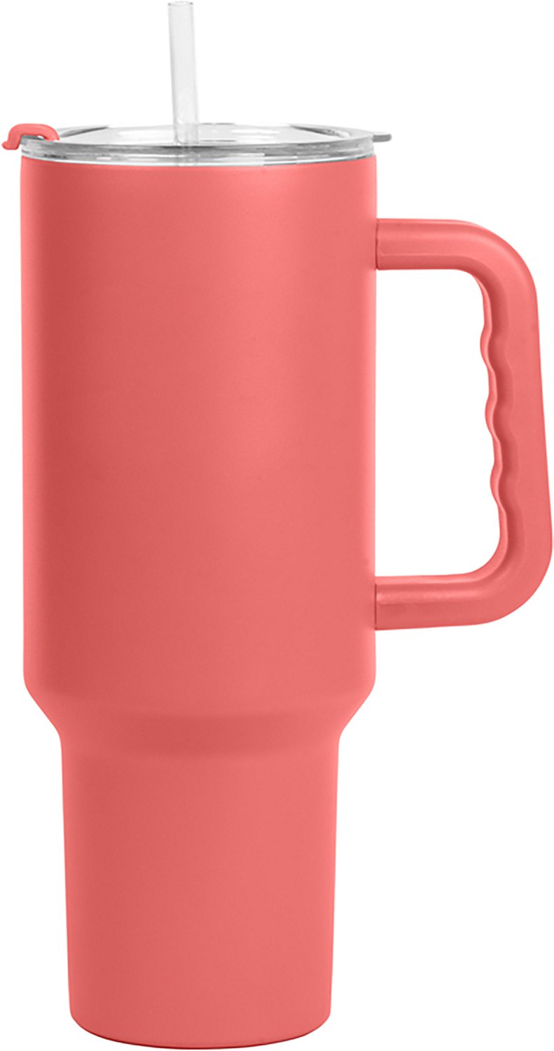 Logo Brands University of Texas 40 oz Powder Coat Tumbler - view number 2