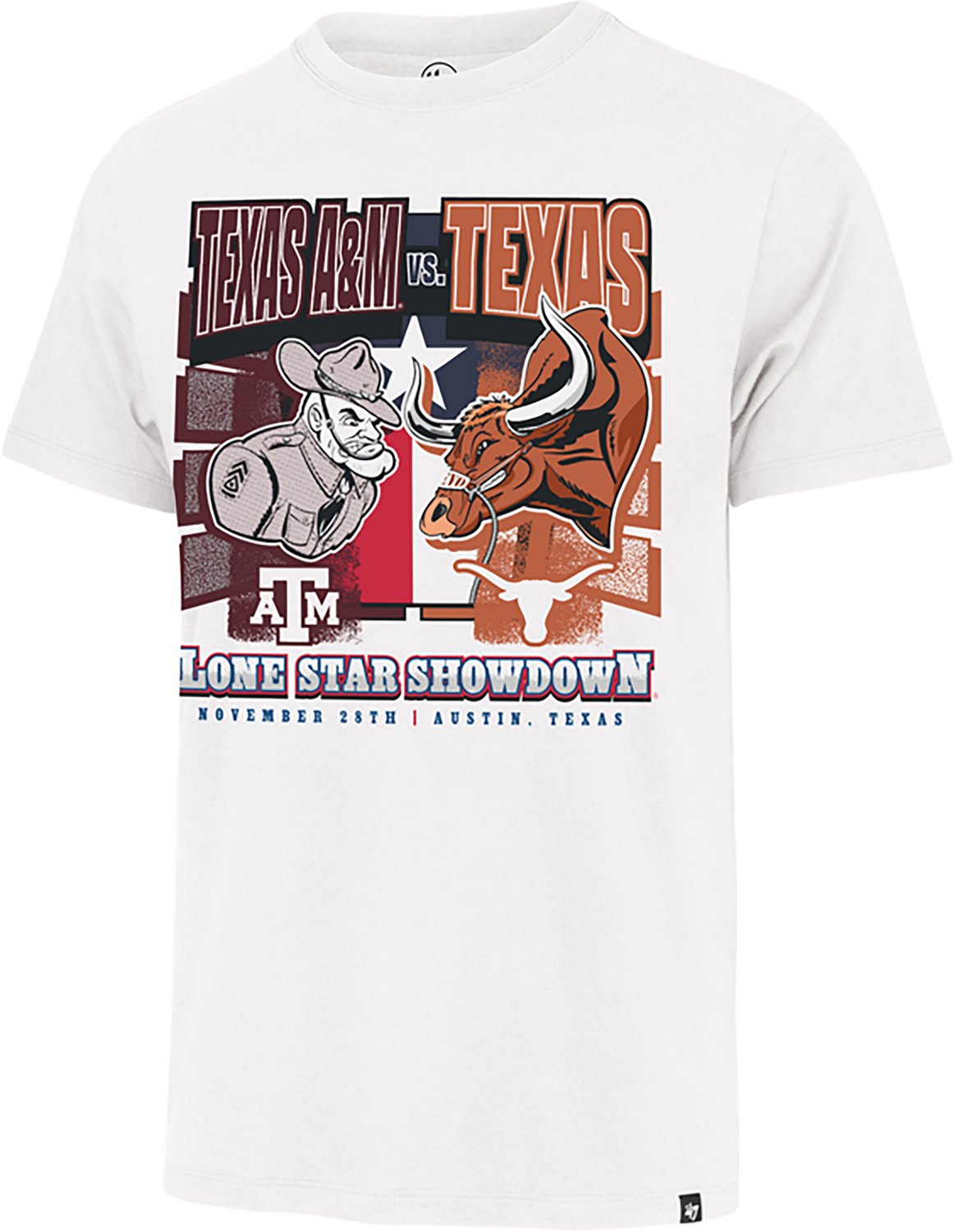 '47 Men's Texas A&M Aggies SEC Lone Star Showdown Franklin Short Sleeve T-shirt