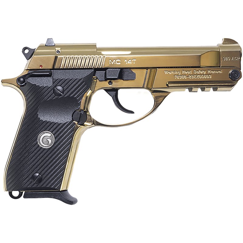 EAA Girsan MC14T Tip-Up Solution Semi-Auto Pistol - Gold