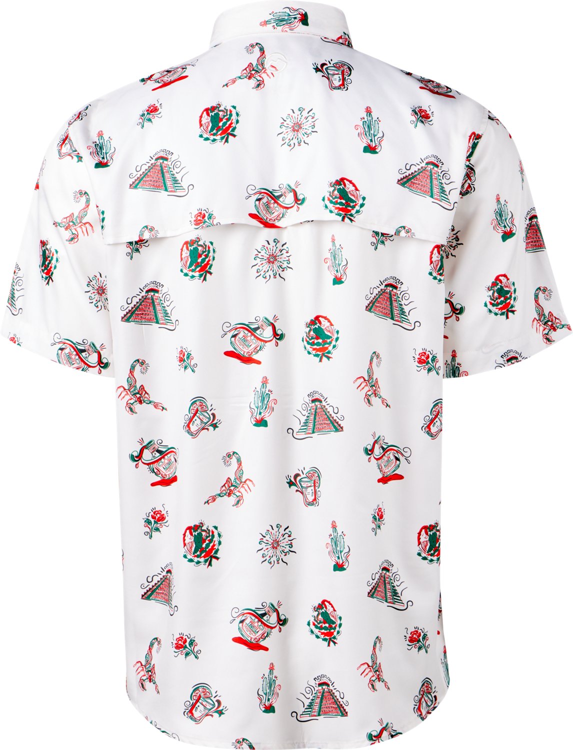 Magellan Outdoors Men's Mexico Print Fishing Shirt - view number 2