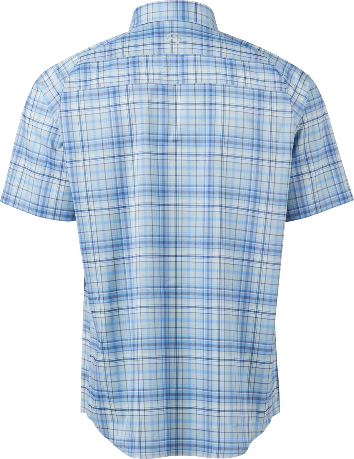 Magellan Outdoors Men's Hickory Canyon Plaid Short Sleeve Shirt                                                                  - view number 4