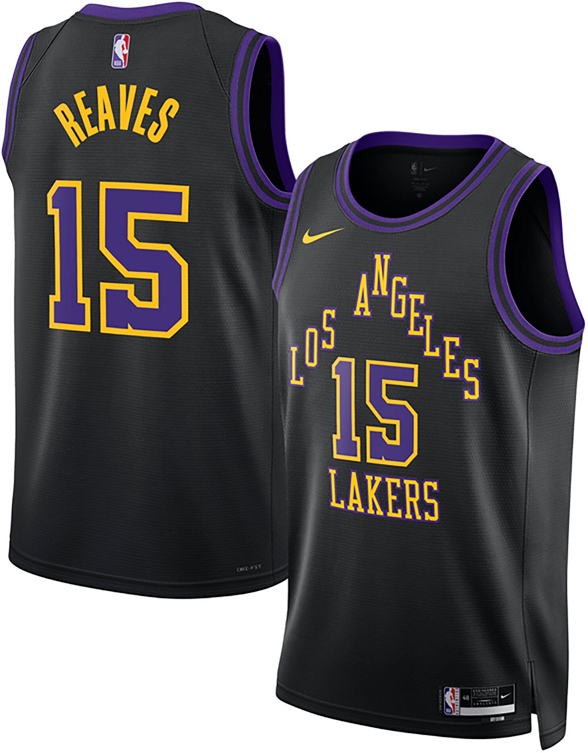 Nike Men's Los Angeles Lakers 2025 City Edition Austin Reaves Swingman Jersey - view number 1