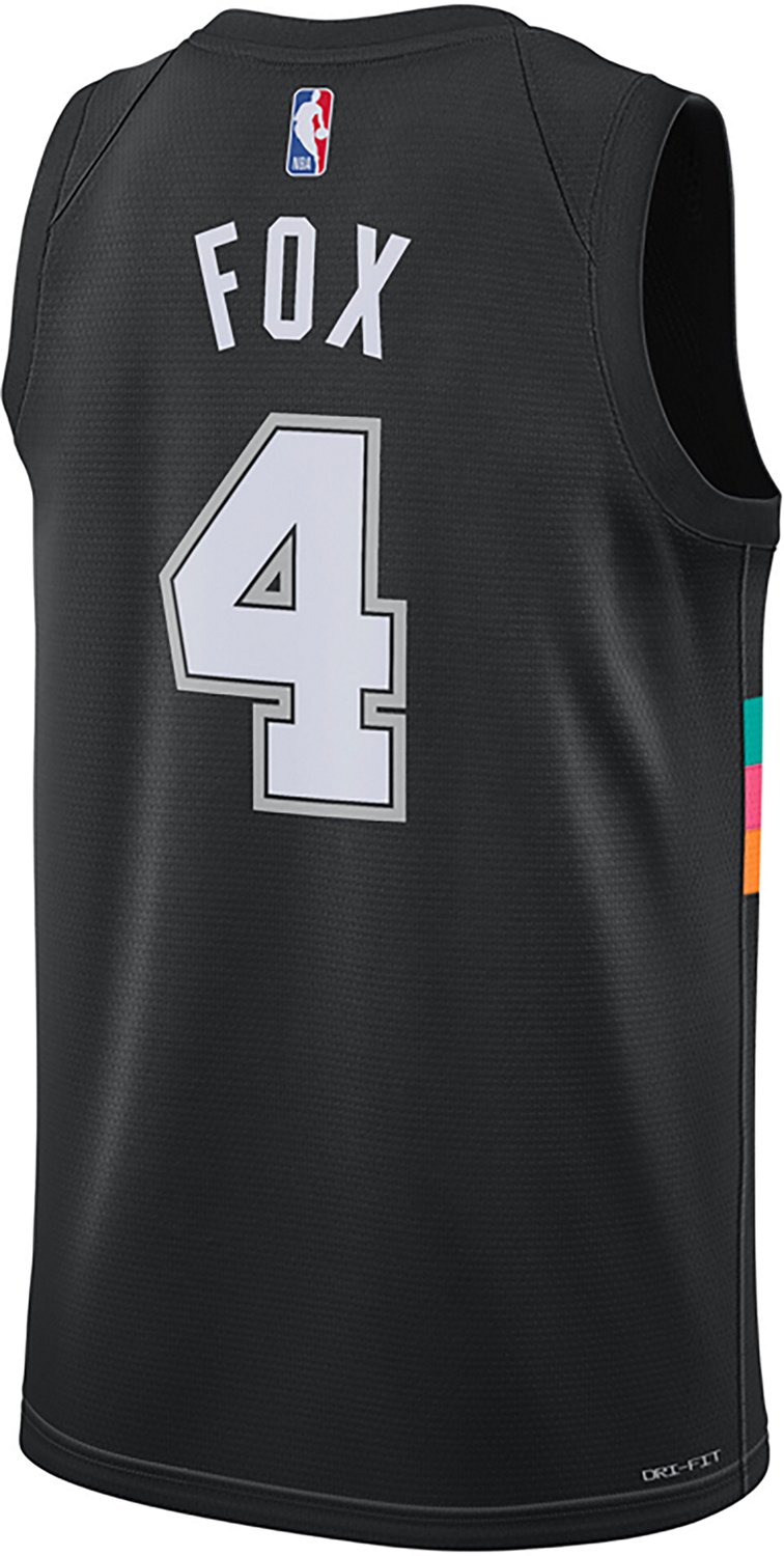 Nike Men's San Antonio Spurs De'Aaron Fox City Edition '25 Player Name & Number Jersey - view number 2