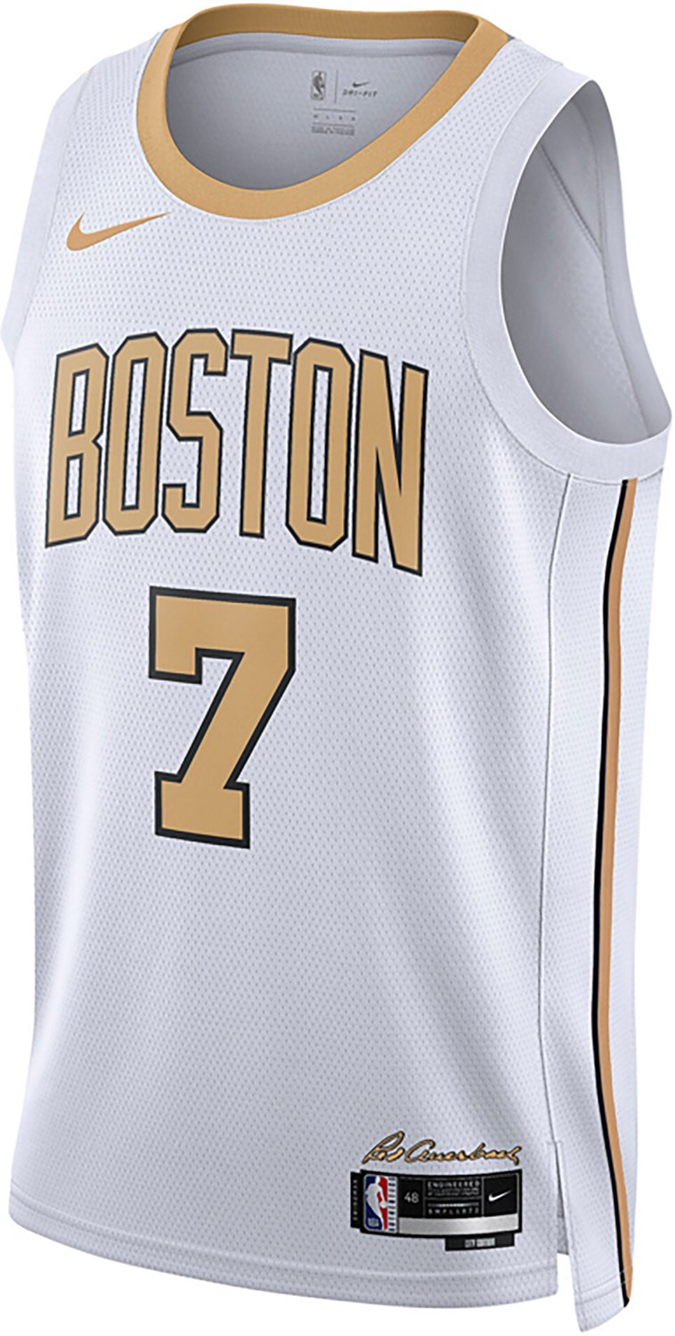 Nike Men's Boston Celtics 2025 City Edition Jaylen Brown Swingman Jersey - view number 3