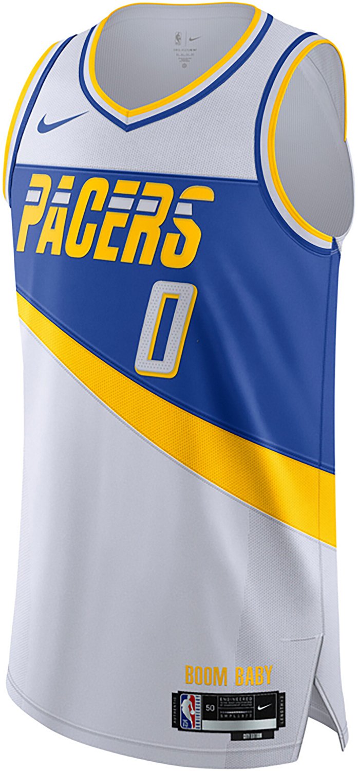 Nike Men's Indiana Pacers 2025 City Edition Authentic Tyrese Haliburton Jersey - view number 3