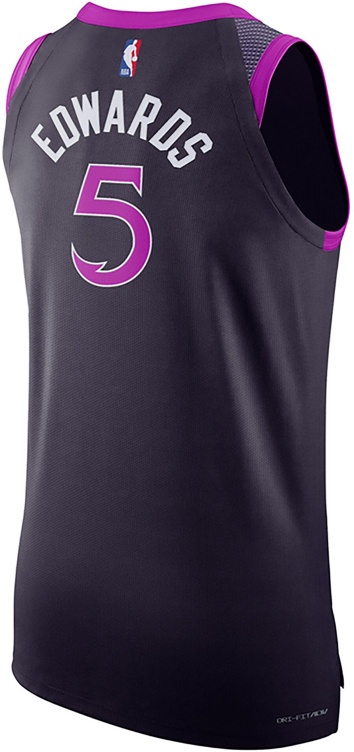 Nike Men's Minnesota Timberwolves 2025 City Edition Anthony Edwards Authentic Jersey - view number 2