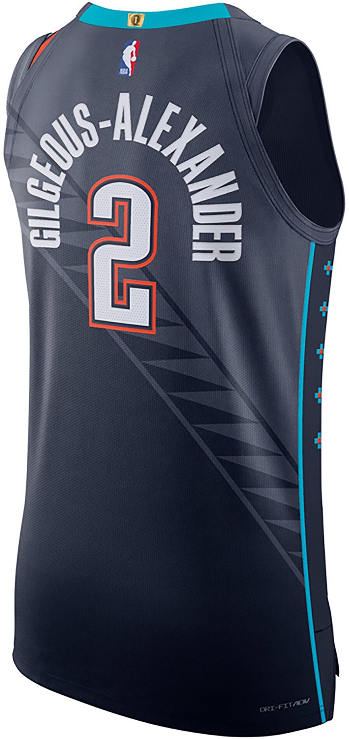 Nike Men's Oklahoma City Thunder 2025 City Edition Shai Gilgeous-Alexander Authentic Jersey - view number 2