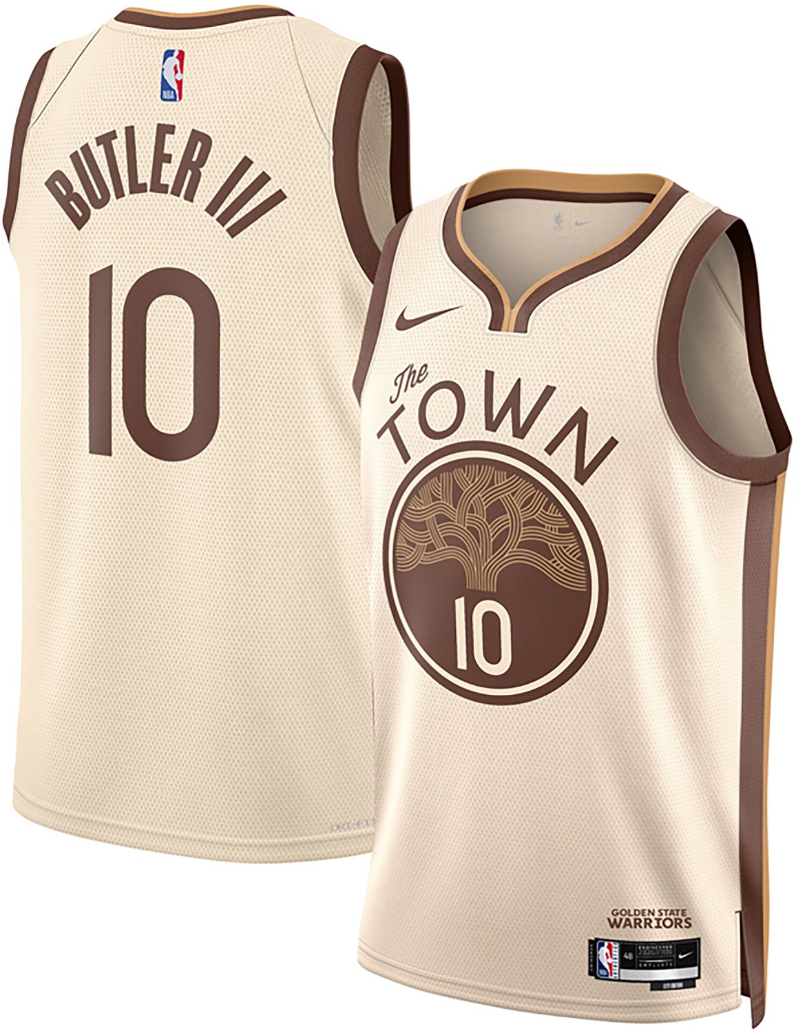 Nike Men's Golden State Warriors 2025 City Edition Jimmy Butler iii Swingman Jersey