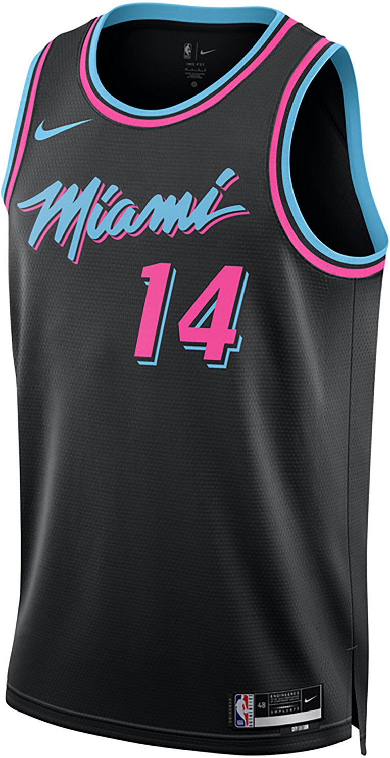 Nike Men's Miami Heat 2025 City Edition Tyler Herro Swingman Jersey - view number 3