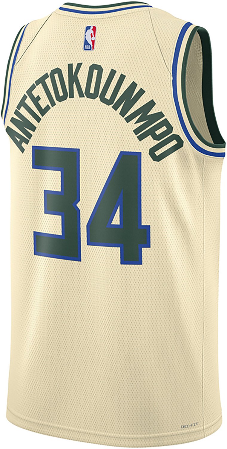 Nike Men's Milwaukee Bucks 2025 City Edition Giannis Antetokounmpo Swingman Jersey - view number 2