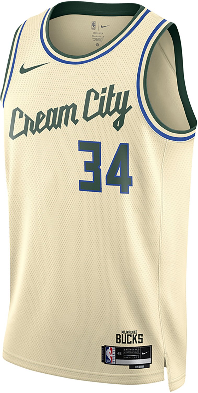 Nike Men's Milwaukee Bucks 2025 City Edition Giannis Antetokounmpo Swingman Jersey - view number 3