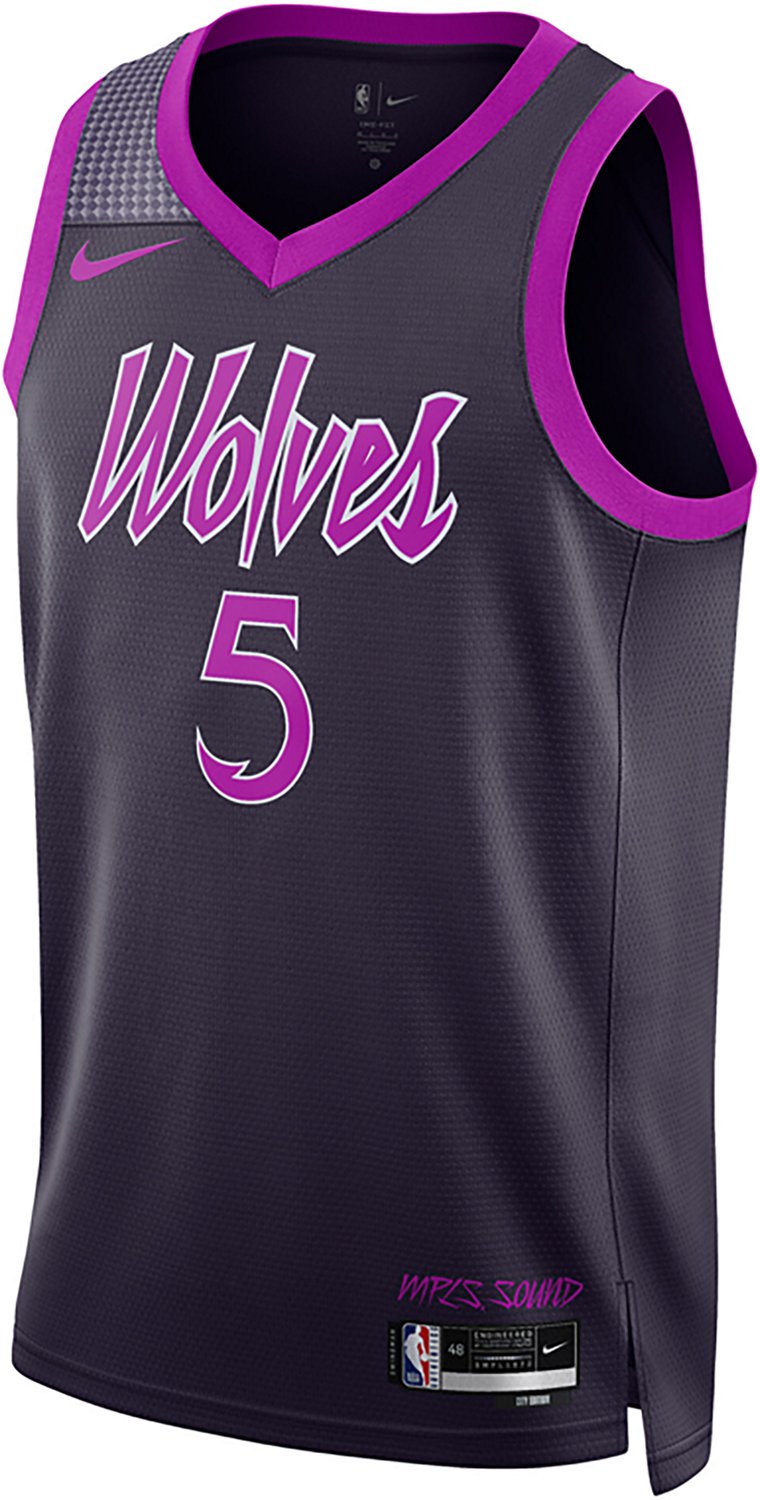 Nike Men's Minnesota Timberwolves 2025 City Edition Anthony Edwards Swingman Jersey - view number 3